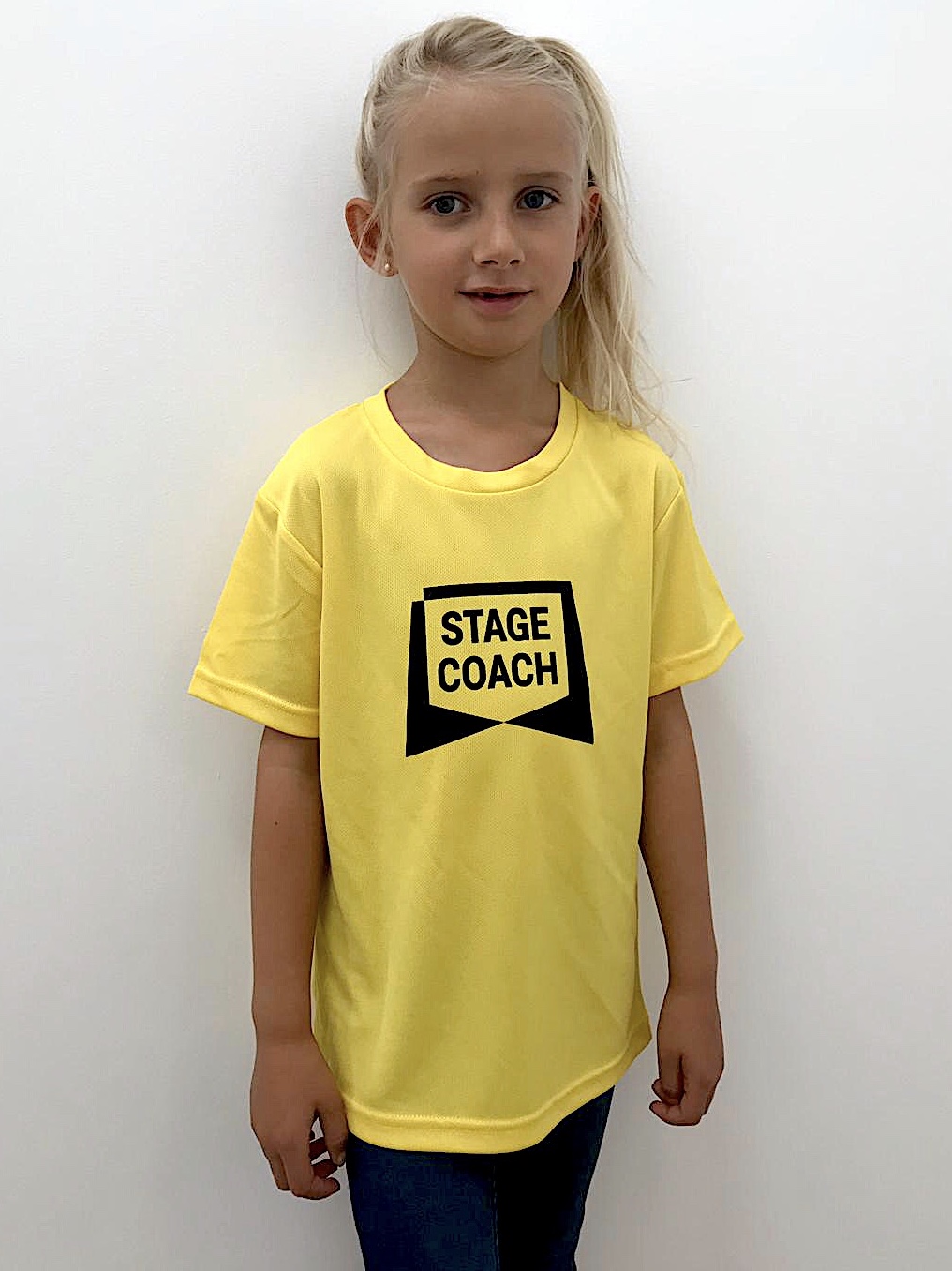 Active T-Shirt für die Kleinen , gelb - stagecoachshop